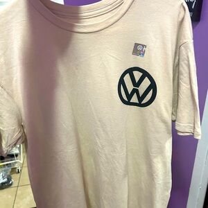 Cream short sleeve tee, from Volkswagen. Good quality, worn a few times.